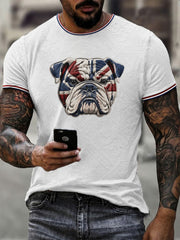 Men's British Bulldog Printed T-shirt