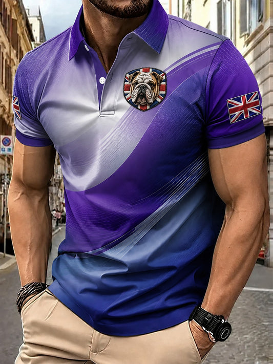 Men's British Bulldog Printed Shirt