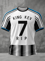 Men's Rip King Kev 7 England Football Lover Printed short sleeve t-shirt