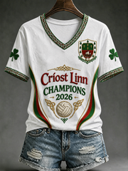 Women's Mayo Gaelic Football Short-sleeved T-shirt