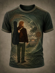 Men's Glen Memory Printed T-shirt