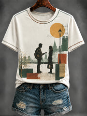Women's Glen Memory Printed T-shirt
