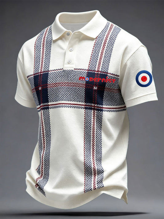 Men's Mods Culture UK Music Lover Business Style Printed Casual Tops