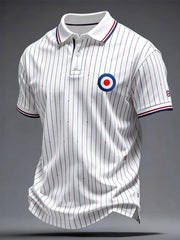 Men's Mods Culture UK Music Lover Business Style Printed Casual Tops