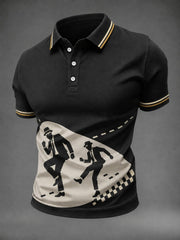 Men's Ska Revival Style Printed Shirt