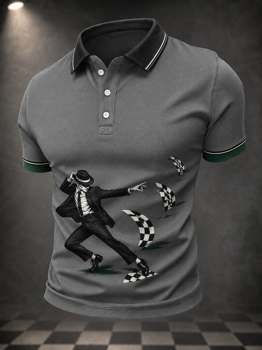 Men's Ska Revival Style Printed Shirt