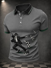 Men's Ska Revival Style Printed Shirt