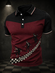 Men's Ska Revival Style Printed Shirt