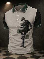Men's Ska Revival Style Printed Shirt