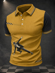 Men's Ska Revival Style Printed Shirt