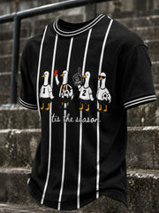 Men's Football Printed T-shirt