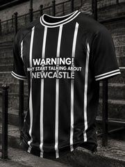 Men's Football Printed T-shirt