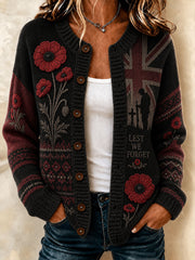 Women's Lest We Forget Cardigan