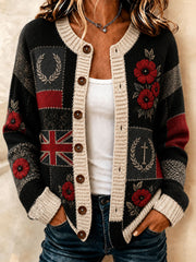 Women's Lest We Forget Cardigan