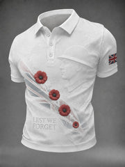 Men's Lest We Forget Printed Shirt