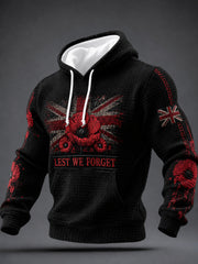 Men's Remembrance Day Printed Hoodie