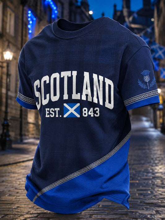 Men's Scotland St. Andrew's Day Printed T-shirt