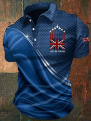 Men's Lest We Forget Print Shirt