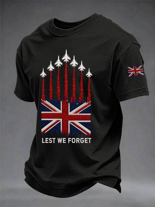 Men's Lest We Forget Print T-shirt