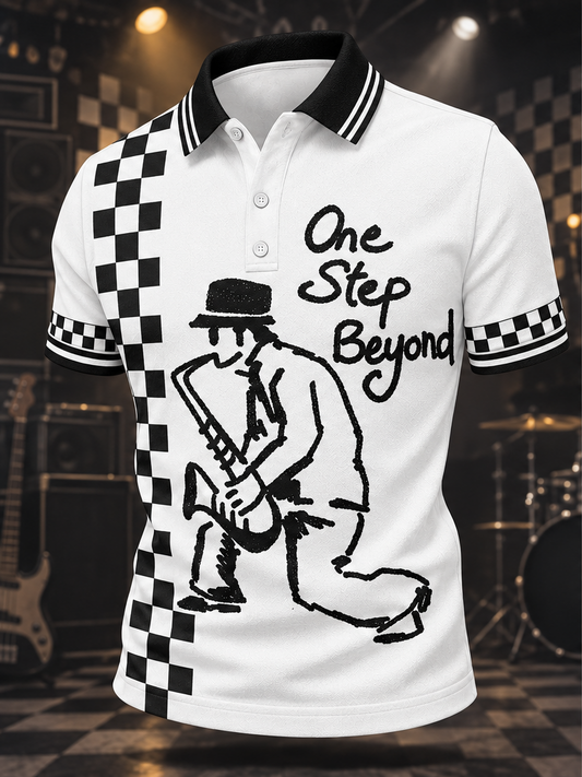 Men's Ska Revival Style Printed Shirt