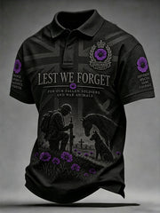 Men's Lest We Forget Print Shirt