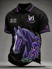Men's Lest We Forget The Warhorse Print Shirt