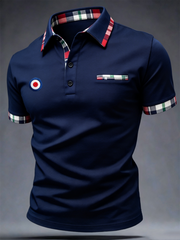 Men's Mods Culture UK Music Lover Business Style Printed polo shirt