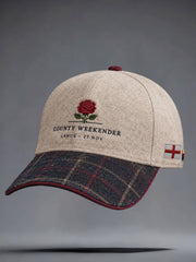 Unisex England Lancashire Day Red Roses Art Printed Hat