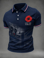 Men's Lest We Forget Printed Shirt