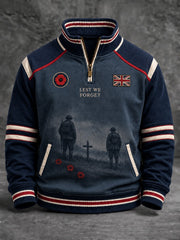 Men's Lest We Forget Printed Sweatshirt