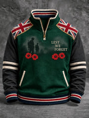 Men's Lest We Forget Printed Sweatshirt