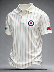 Men's UK Music Lover Mods Culture Printed polo shirt