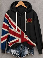 Women's Remembrance Day Zip-Up Hoodie