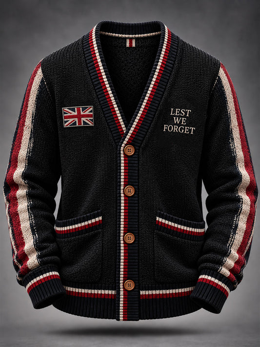 Men's Lest We Forget Cardigan