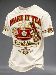 Men's Patrick Stewart RIP 1930-2026 Tee