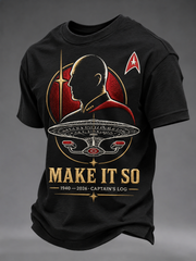 Men's Patrick Stewart RIP 1930-2026 Tee
