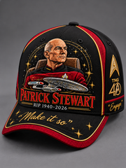 Unisex  Patrick Stewart RIP 1930-2026 Hat